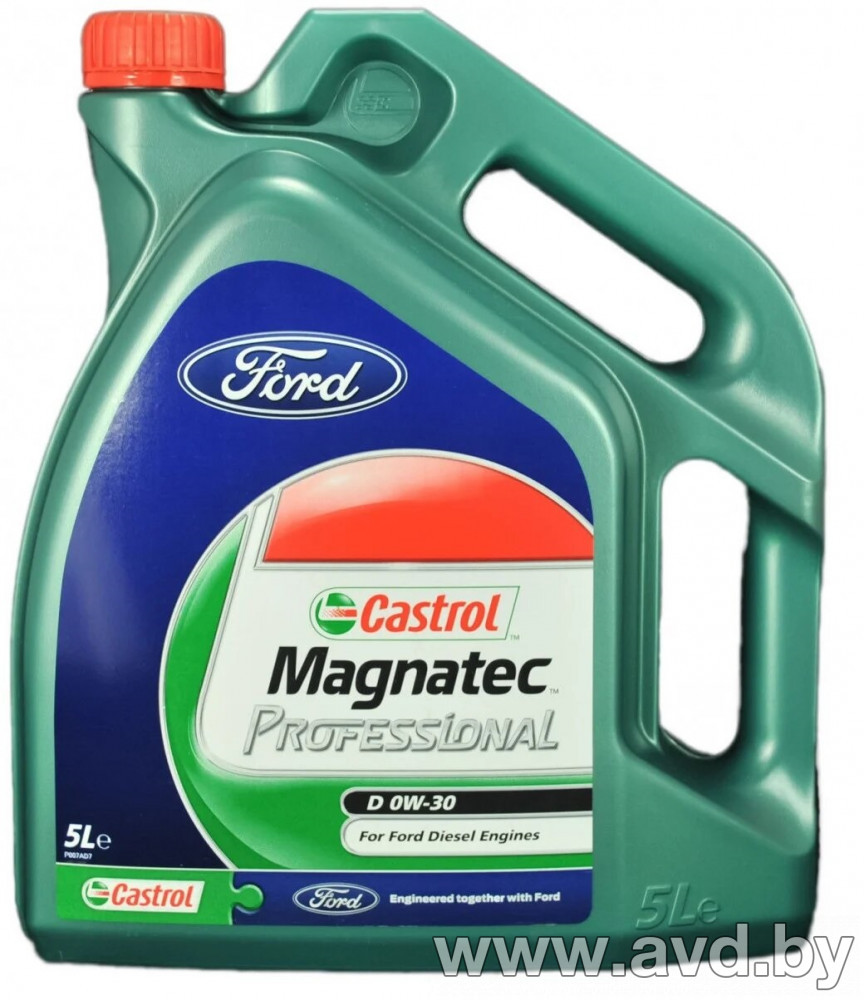 Купить Моторное масло Ford Castrol Magnatec Professional D 0W-30 5л  в Минске.